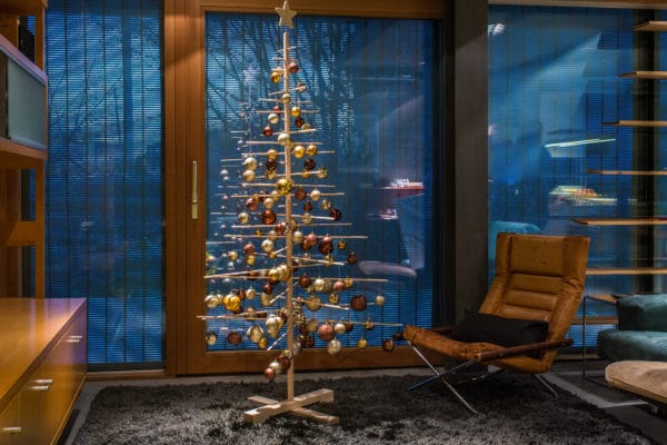 Sapin de Noël en bois TRADI 190 cm – Image 2