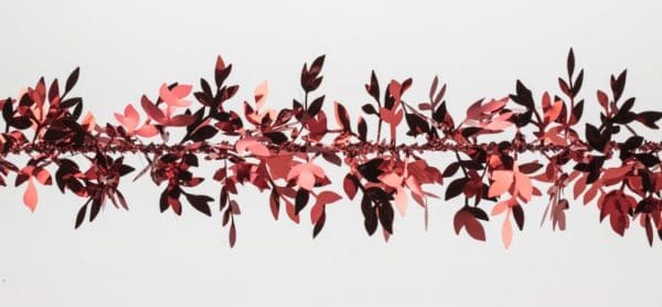 Guirlande rouge, 2m