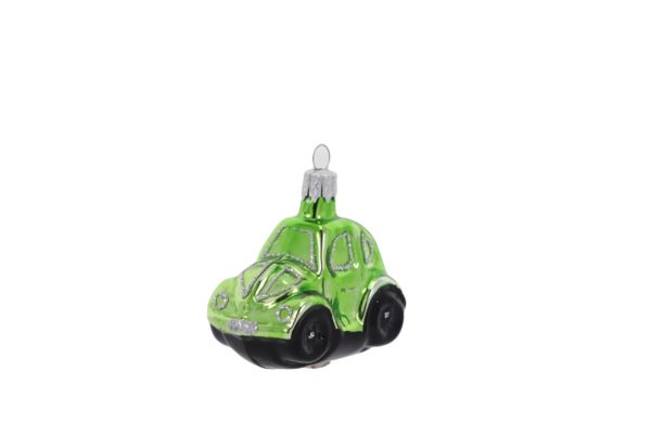 boule voiture verte