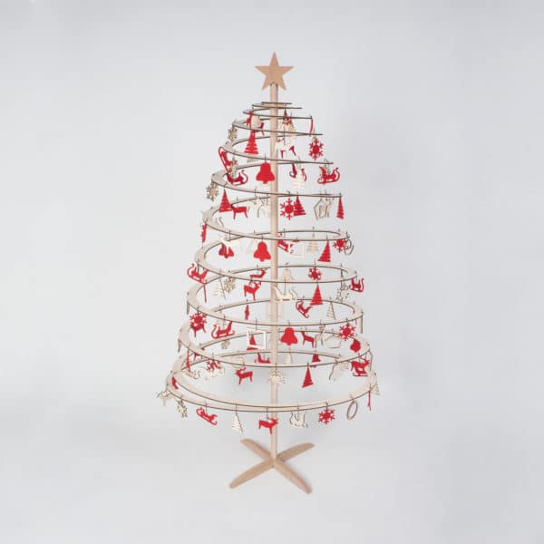 Kit décoration SPIRALE ovale 137cm : 112 ornements – Image 2